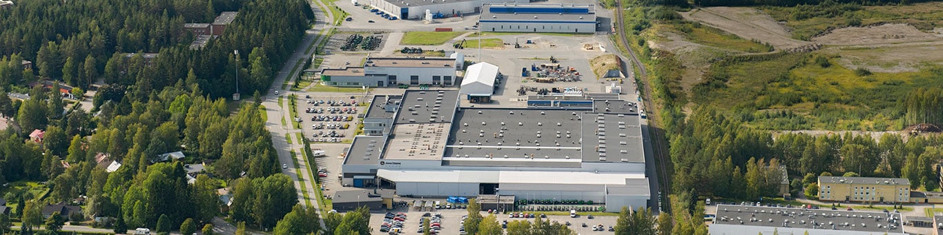 Joensuu, Finlandia, Fabryka maszyn leśnych 