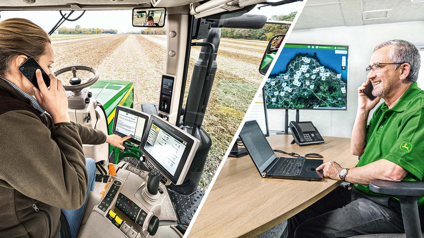 Połącz swoją maszynę John Deere