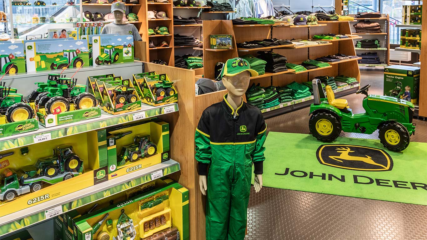 Sklep z kolekcją John Deere