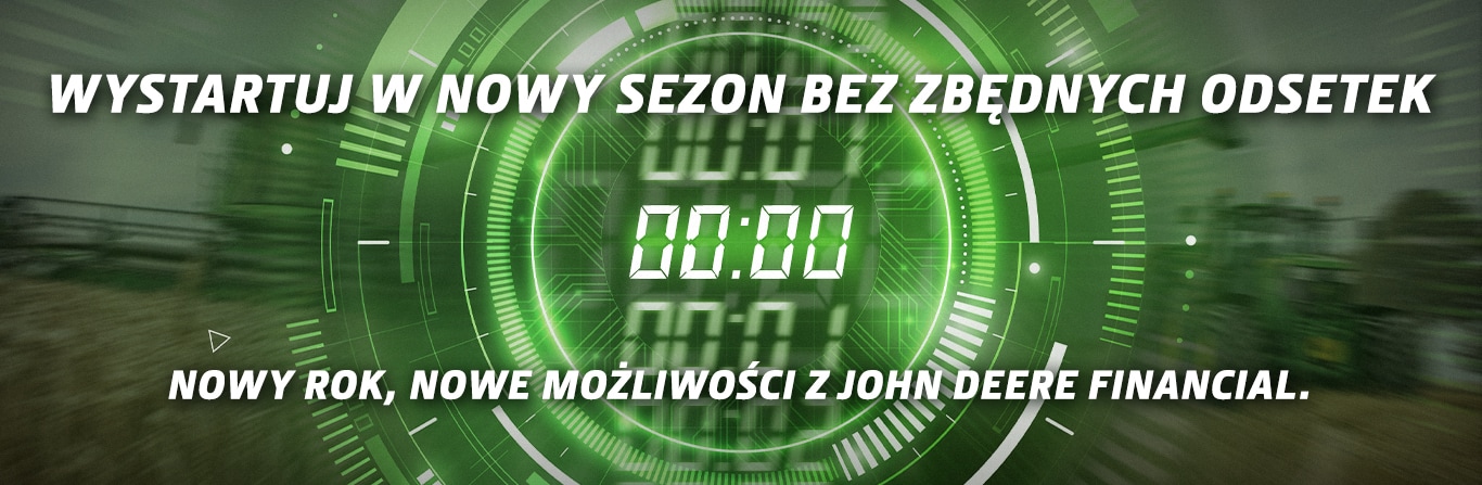 Nowy rok, nowe możliwości z John Deere Financial – 5, 4, 3, 2, 1, Start!