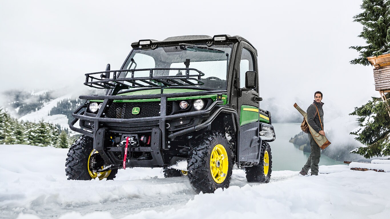 Pojazd użytkowy Gator, XUV865M, XUV835M, klimatyzacja, zimowy łowca