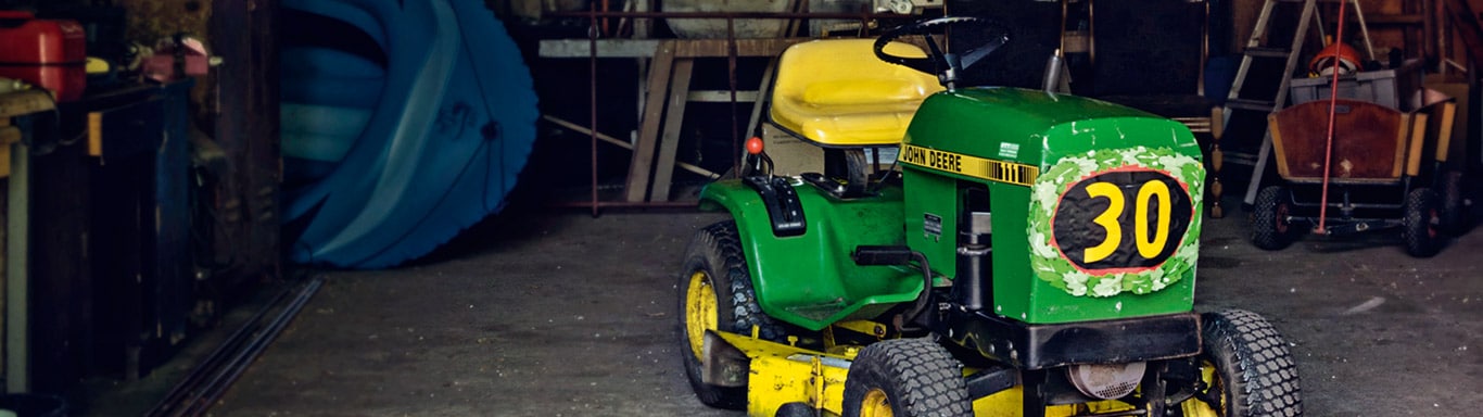  traktorek ogrodowyJohn Deere z 1983 roku