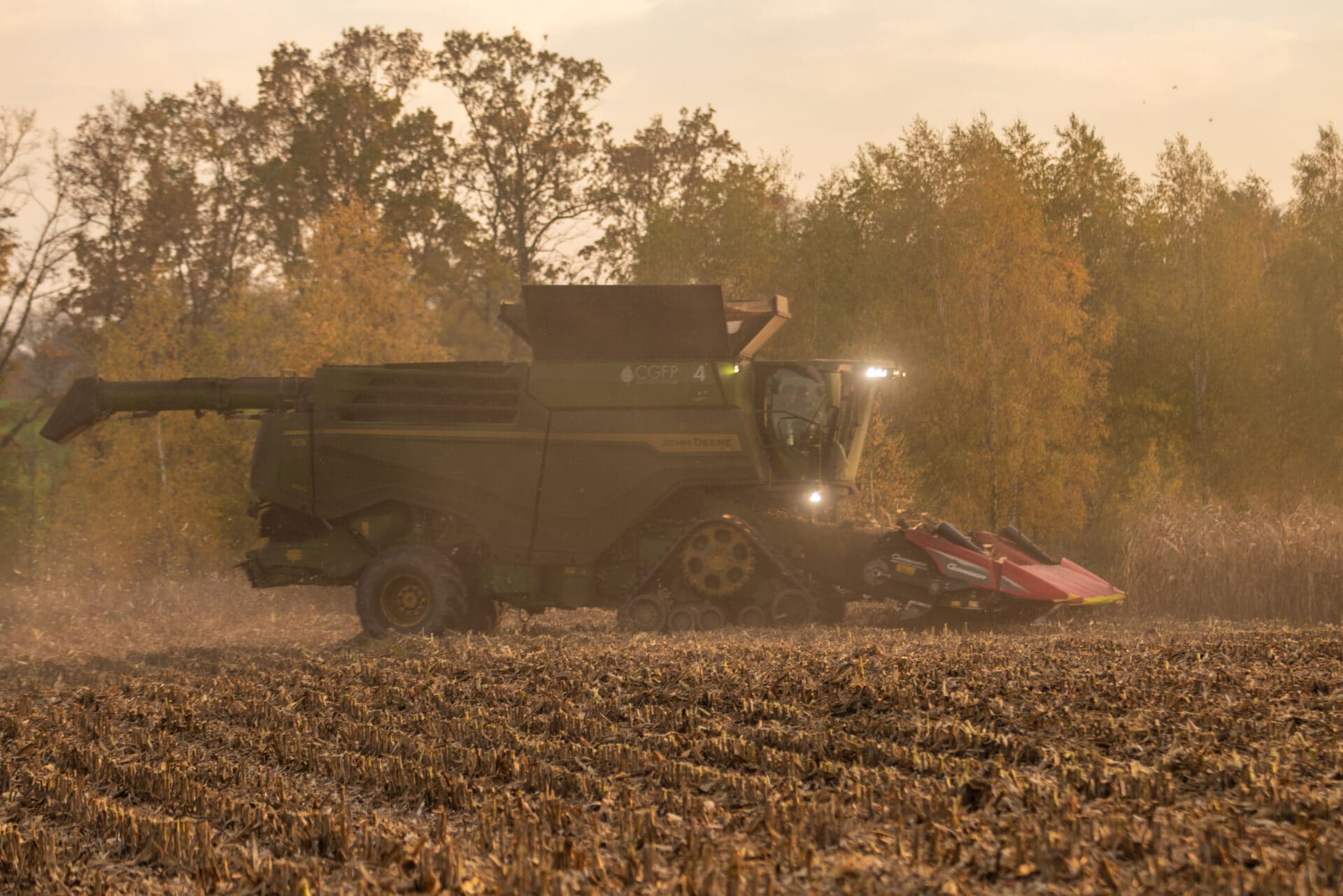 Zmiany w kombajnach John Deere
