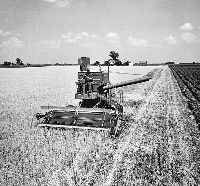 75 lat kombajnów