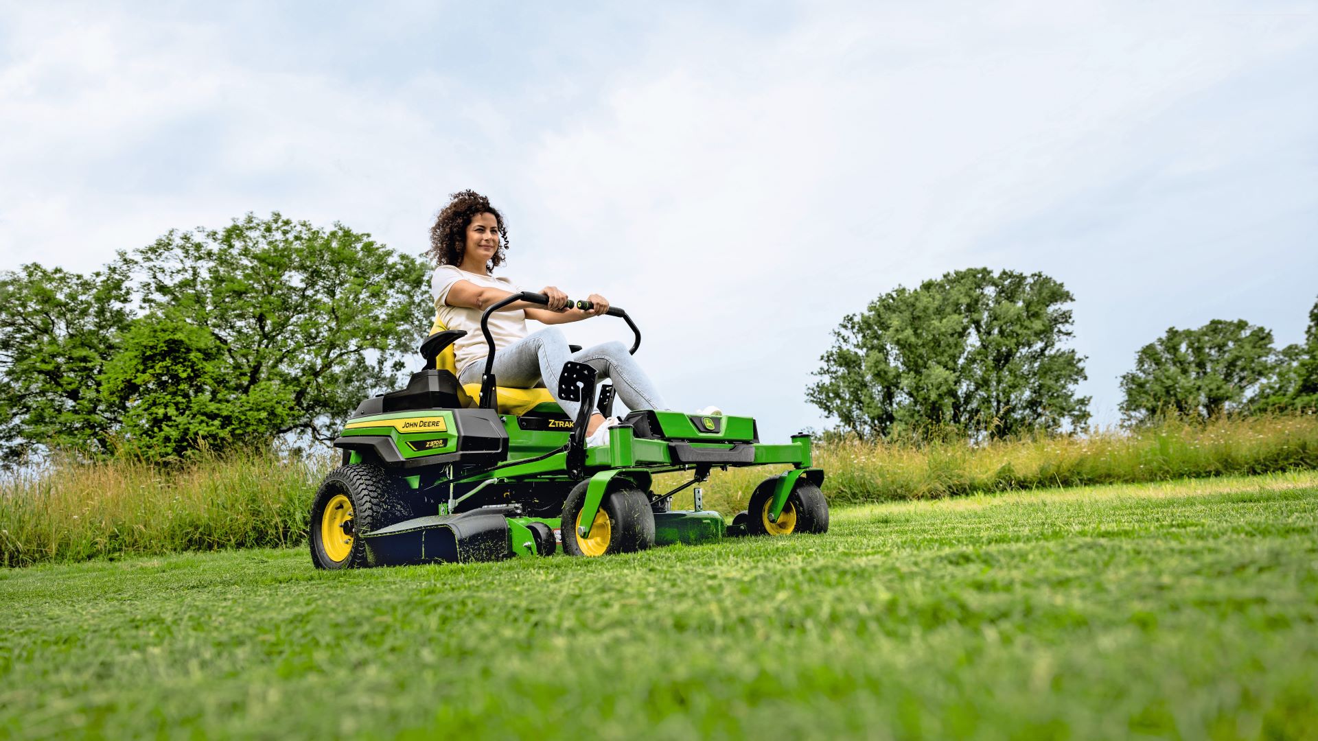 John Deere elektryczna kosiarka