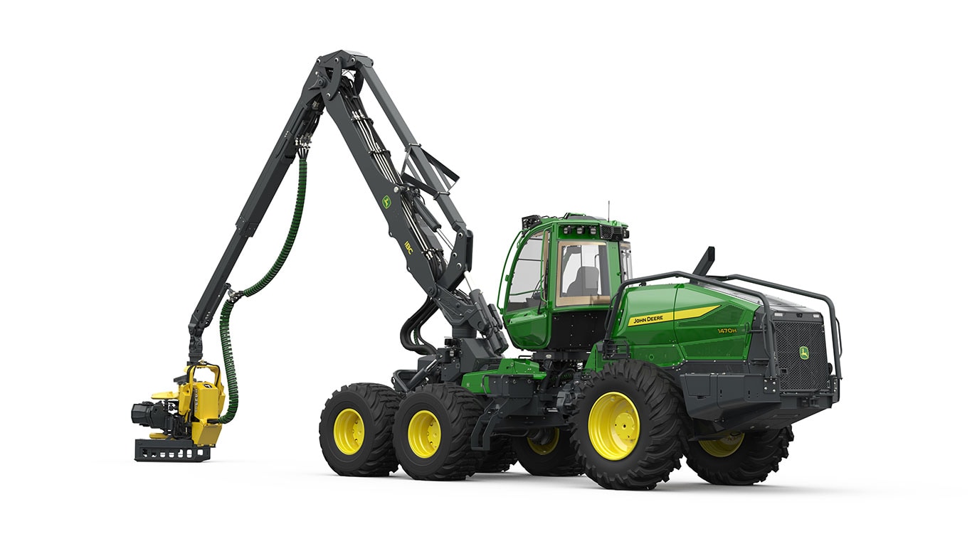 Harwester kołowy John Deere 1470H