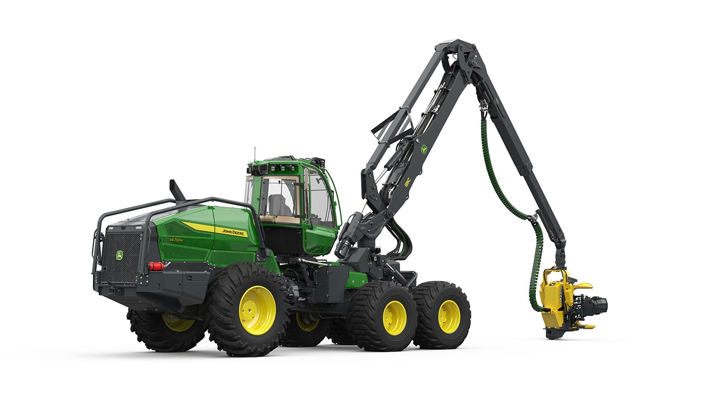 Harwester kołowy John Deere 1470H